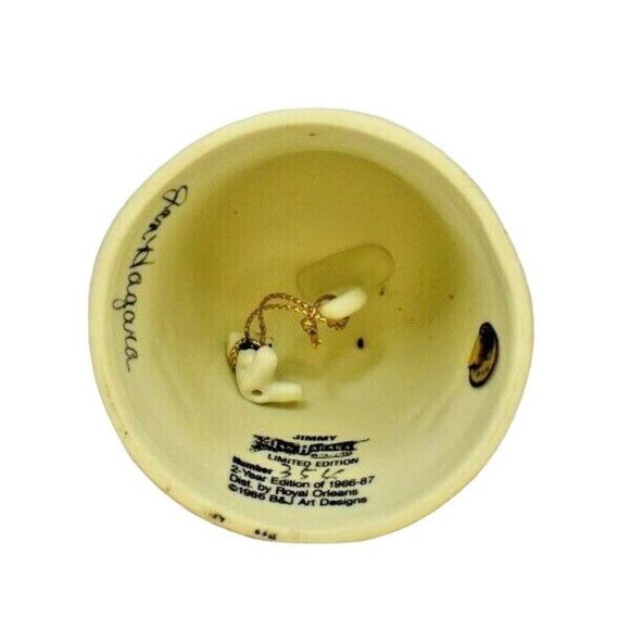 Jan Hagara Bell Jimmy 2 yr Limited Edition Autographed Vintage Royal Orleans - Picture 6 of 6